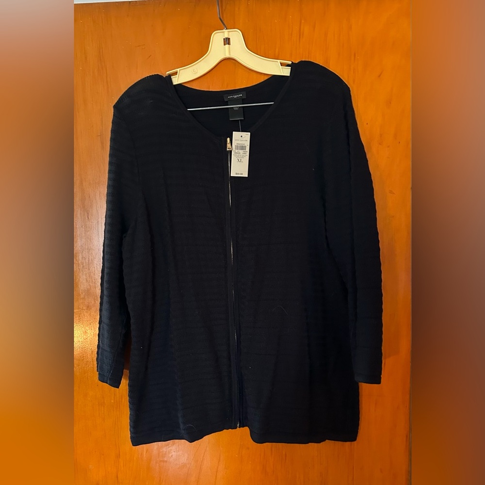 Ann Taylor Crew Neck Cardigan